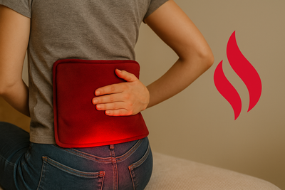 Infraröd värmekudde | Riktad värme för smärta och spänningar