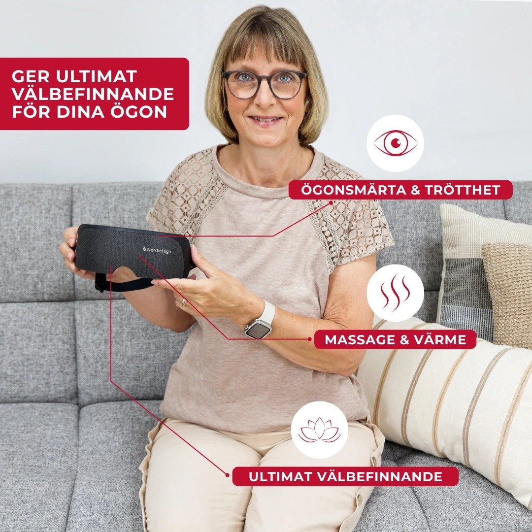 Ögonmassage Pro med värme