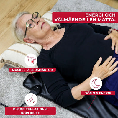 Infraröd värmematta med massage