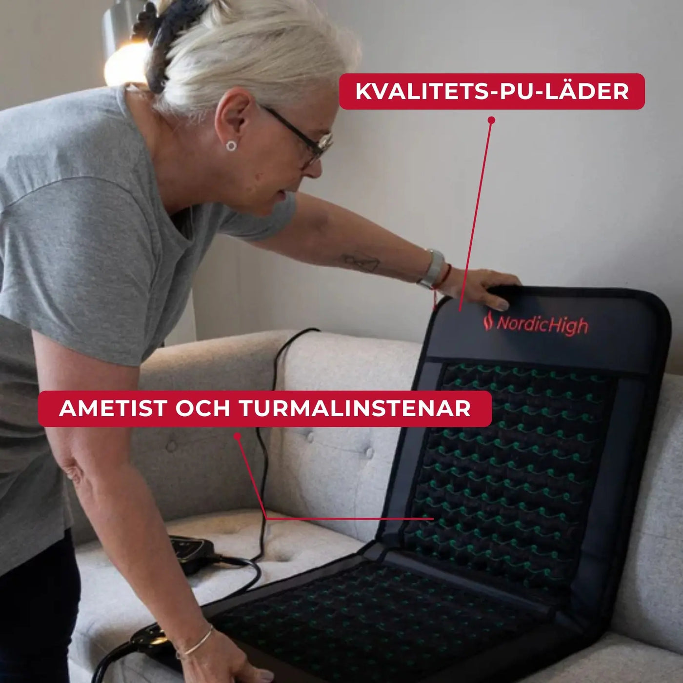 Infraröd PEMF-matta - Mini