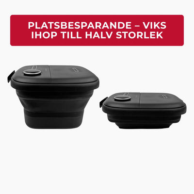 Fotbad Pro med värme och massage