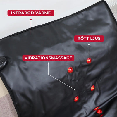 Infraröd värmematta med massage