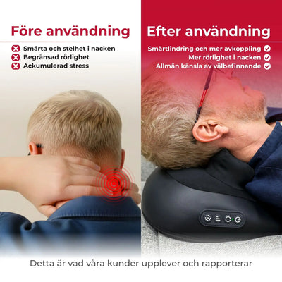 Nackmassager med Värme