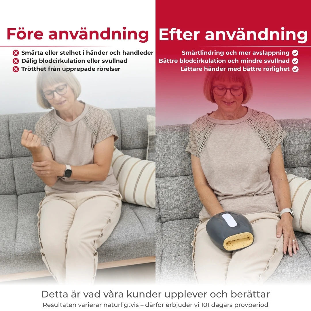 Handmassage med värme