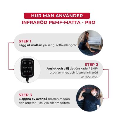 Infraröd PEMF-matta - Pro