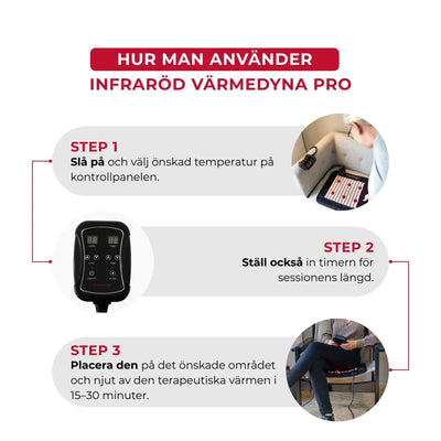 Infraröd Värmedyna Pro