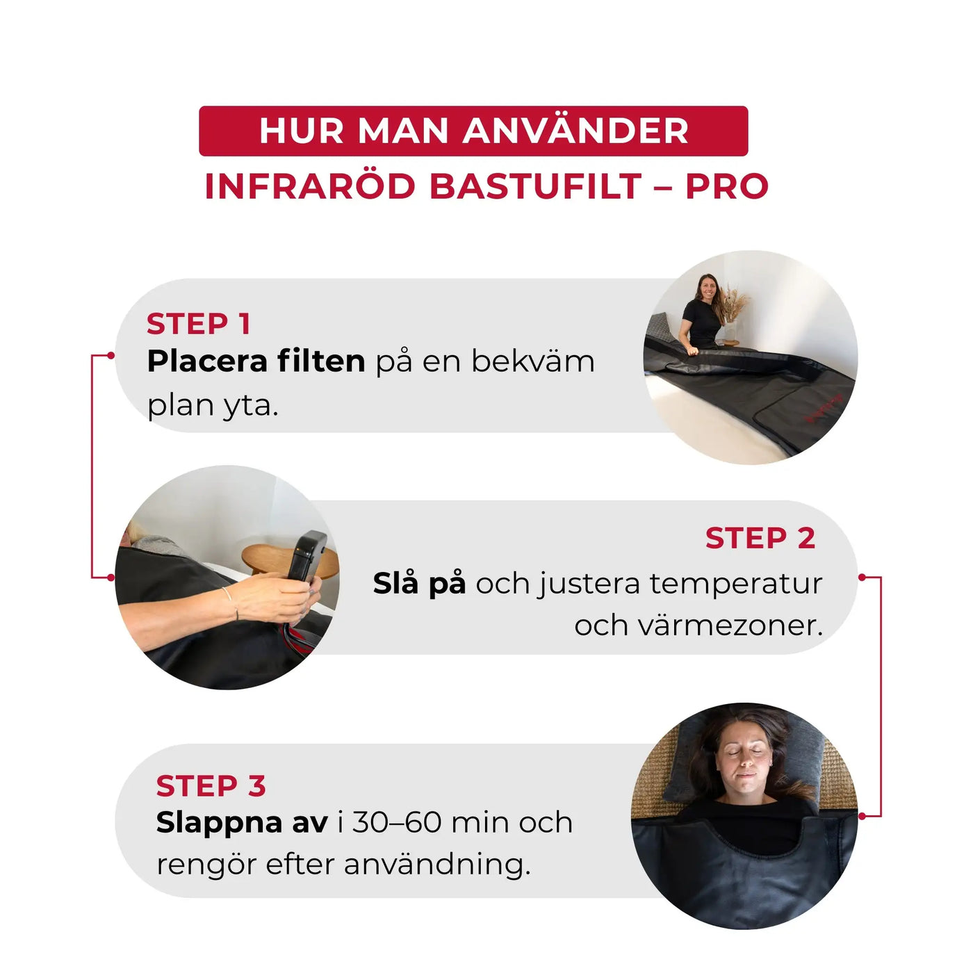 Infraröd Bastufilt - Pro