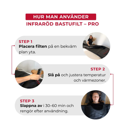 Infraröd Bastufilt - Pro