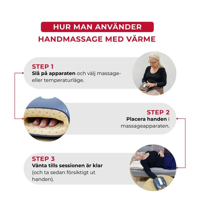 Handmassage med värme