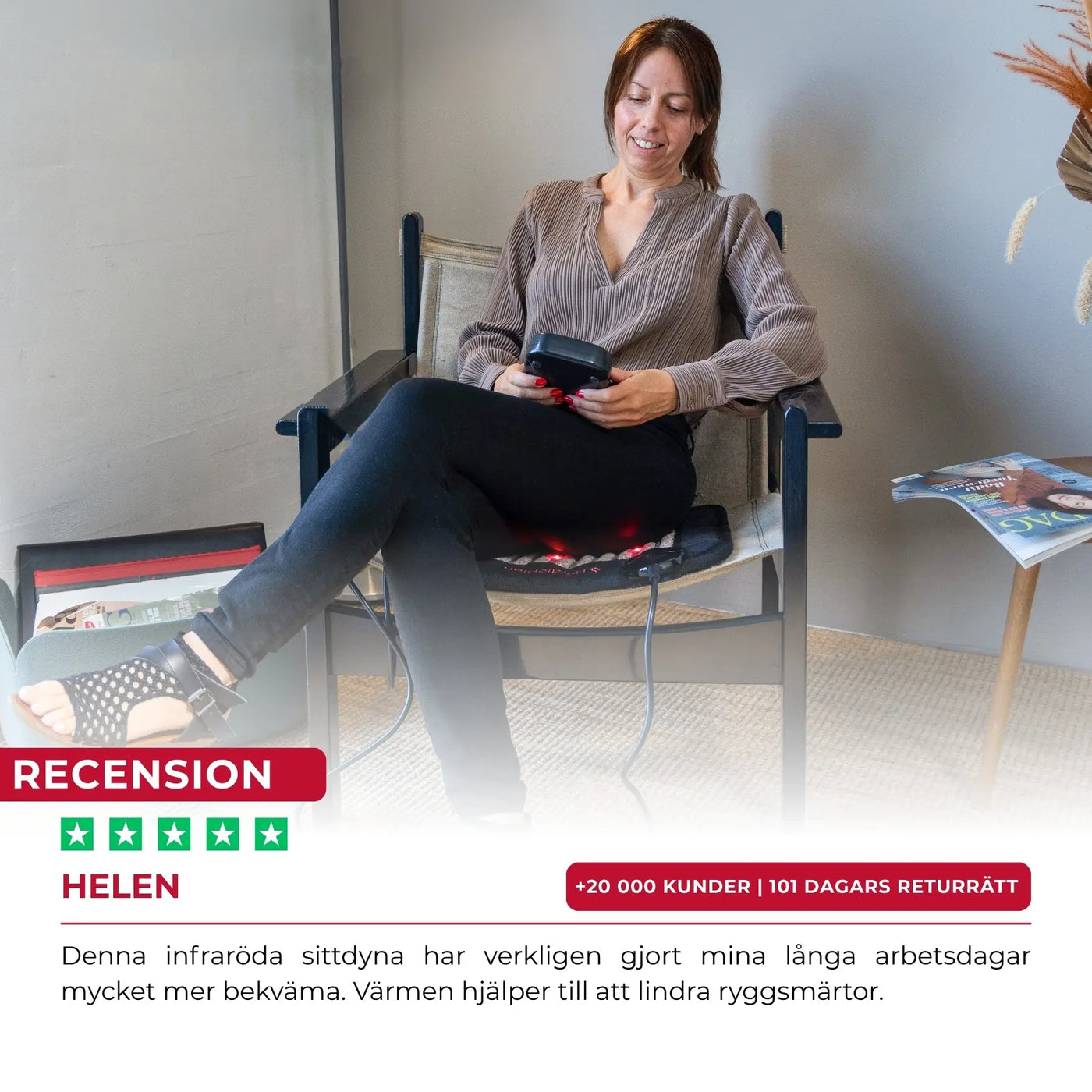 Infraröd Värmedyna Pro