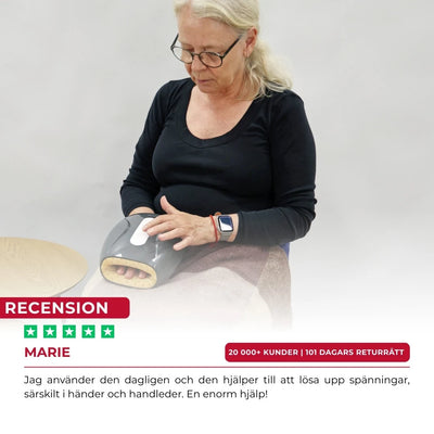 Handmassage med värme