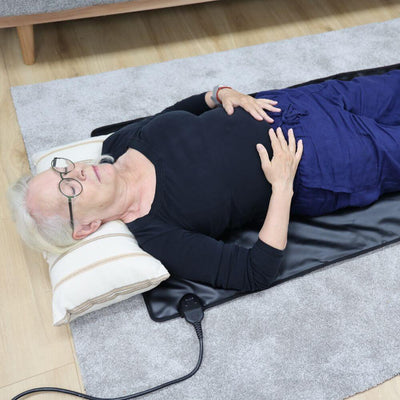 Infraröd värmematta med massage