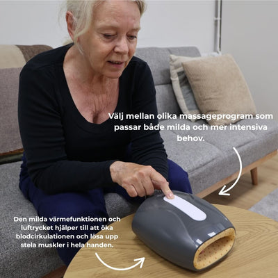 Handmassage med värme