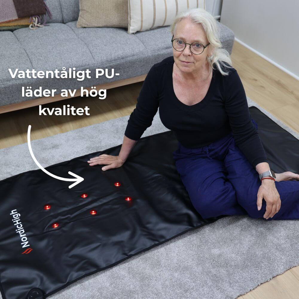 Infraröd värmematta med massage