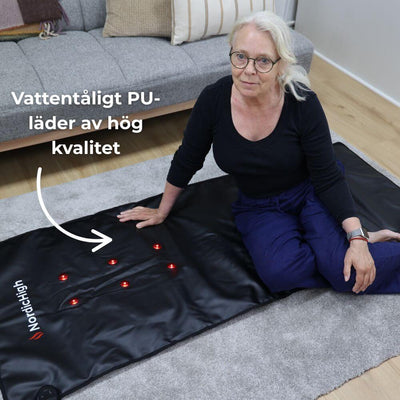 Infraröd värmematta med massage