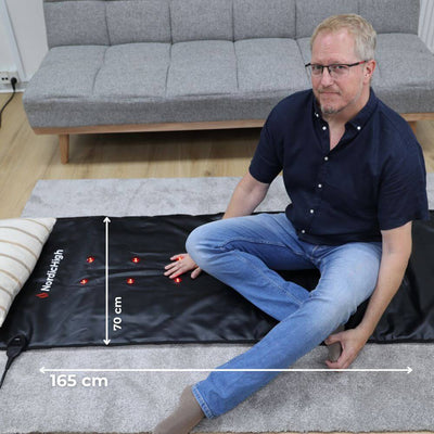 Infraröd värmematta med massage