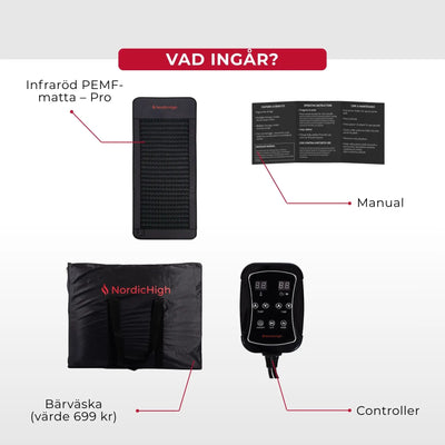 Infraröd PEMF-matta - Pro