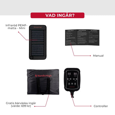 Infraröd PEMF-matta - Mini