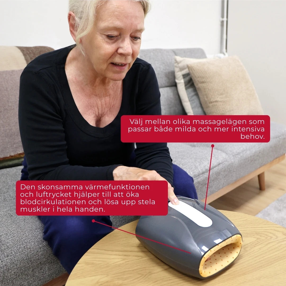Handmassage med värme