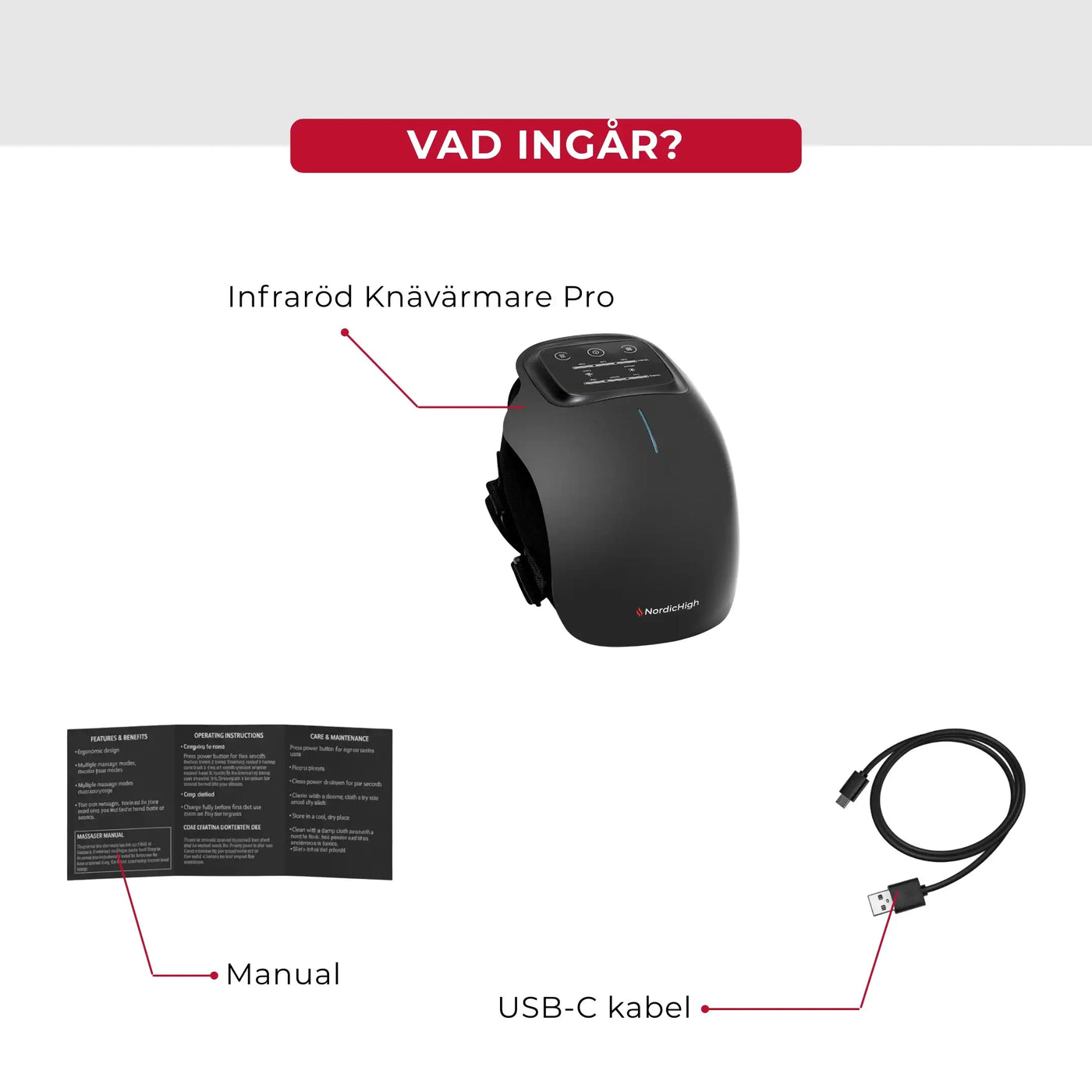 Infraröd Knävärmare Pro